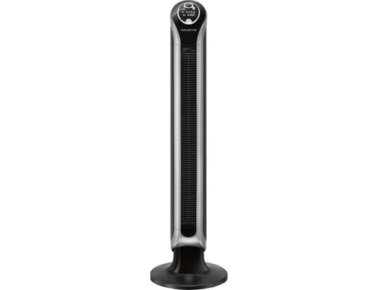 Rowenta VU6670 Eole Infinite, tower fan, timer up to 8 hours, 3 speeds, remote control, automatic shutdown, piano black