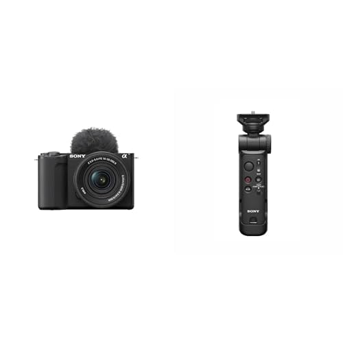 Sony Alpha ZV-E10 II Mirrorless APS-C video camera with 16-50 mm f/3.5-5.6 (4K60p video, 4:2:2 10-bit recording, 26 MP, digital stabilization, real-time auto-eye focus)