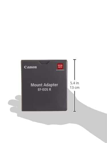 Canon bayonet adapter EF-EOS R for EOS R system cameras compatible with EF and EF-S lenses black - 2971C005