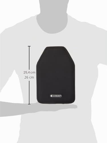 Le Creuset, active wine cooler for wine or champagne, black, water-repellent fabric, 22 x 15.5 x 2.1 cm, WA-126, 59142010006068 - WA126L-31