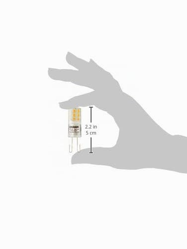 Osram BASE LED Lamp PIN, Pin Lamp with G9 Socket, 2.60 W, Replacement for 30W Bulb, Warm White (2700K), Pack of 10 - 4058075450073