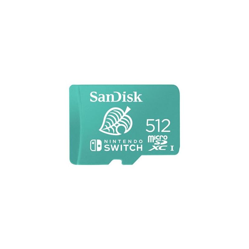 SanDisk microSDXC UHS-I Memory Card for Nintendo Switch - SDSQXAO-512G-GNCZN