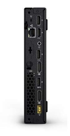 Lenovo ThinkCentre M715Q Mini Desktop Computer PC, AMD Ryzen 5 Pro 2400, 8 GB RAM, 256 GB SSD, WiFi, Bluetooth, US QWERTY Keyboard, Windows 11 Pro (Refurbished)