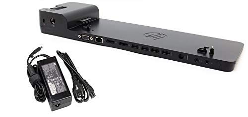 Perfect Case HP 2013 UltraSlim Docking Station for | EliteBook 720 725 735 740 745 750 755 820 830 840 850 1030 | ProBook 640 645 650 655 | Folio 9470m 1020 1040 | WITH POWER SUPPLY | (refurbished)