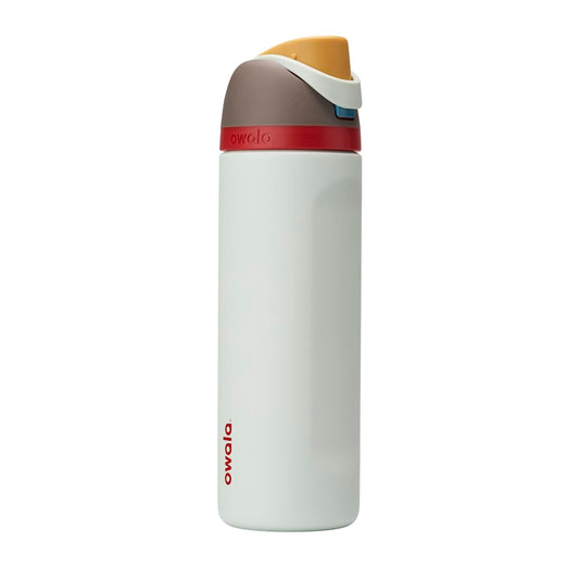Owala FreeSip Insulated Stainless Steel Drinking Bottle with Straw, 710ml - BPA Free, Ideal for Sports, Fitness, Outdoor and Travel, Boneyard - C05179