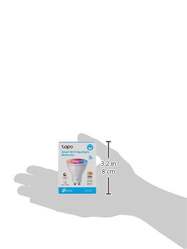 TP-Link Tapo bec inteligent WLAN GU10 Tapo L630, economisire de energie, 3.5W echivalent cu 50W, lampă inteligentă multicoloră dimabilă, accesorii smart home pentru Alexa, 16 milioane de culori (pachet cu 3)