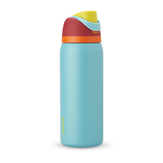 Owala FreeSip Insulated Stainless Steel Drinking Bottle with Straw, 945ml - BPA Free, Ideal for Sports, Fitness, Outdoor and Travel, Summer Sweetness - C06099