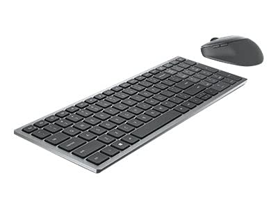 Dell Multi-Device Wireless Keyboard and Mouse - KM7120W - German (QWERTZ) - KM7120W-GY-GER