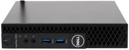 Dell Optiplex 3050 Mini Desktop Computer, Intel Core i3-7100, 8GB RAM, 256GB SSD, WiFi, Bluetooth, US QWERTY Keyboard, Windows 11 Pro (Refurbished)