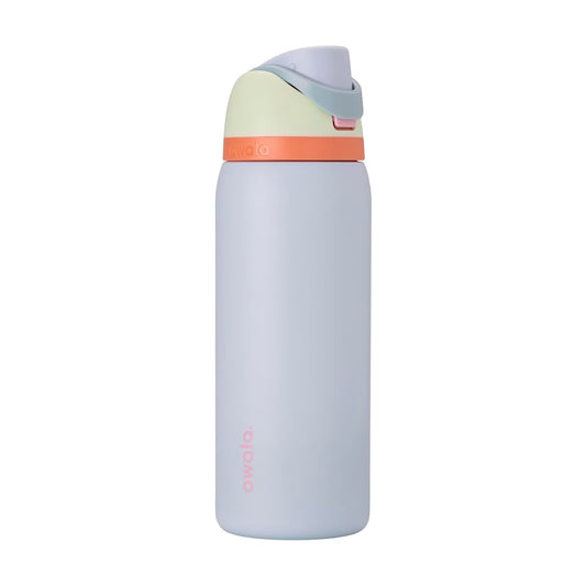 Owala FreeSip Insulated Stainless Steel Drinking Bottle with Straw, 945ml - BPA Free, Ideal for Sports, Fitness, Outdoor and Travel, Beach House - C08177