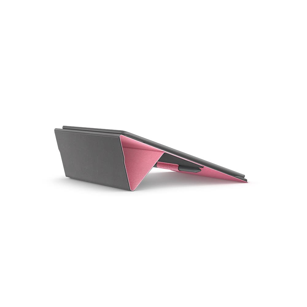 Amazon Kindle Scribe Flip Case with Magnetic Attachment | slim, lightweight design | (only suitable for Amazon Kindle Scribe), fabric, pink - 53-100076