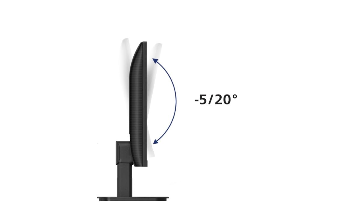 PHILIPS 24E1N1100A - 24-inch Full HD Monitor, built-in speakers, 1 ms response time (1920x1080, 120 Hz, VGA, HDMI 1.4) black - 24E1N1100A/00