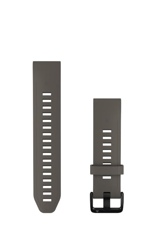 Garmin Quickfit Strap 20 mm, Silicone, Pebble Gray - 010-14558-00