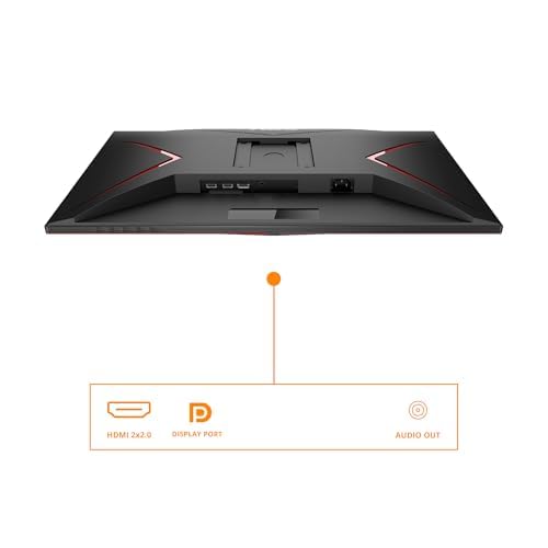 AOC 27G2ZNE/BK 27-inch FHD Gaming Monitor, 240Hz, VA Panel, 4ms GtG, FreeSync Premium, (1920x1080 HDMI 2x 2.0 DP 1x 1.4) Black/Red