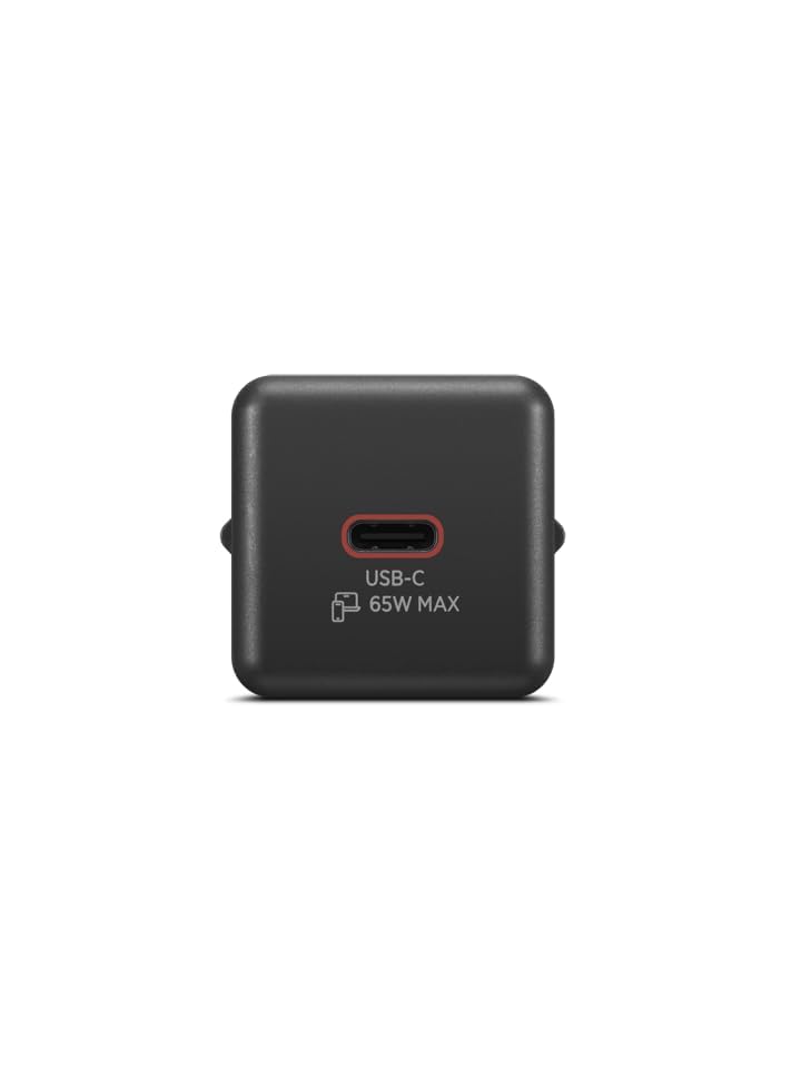 Lenovo 65W Mini USB-C GaN Charger, încărcător compact cu 1 port USB-C de 65W și cablu detașabil de 2m pentru laptopuri și dispozitive mobile.