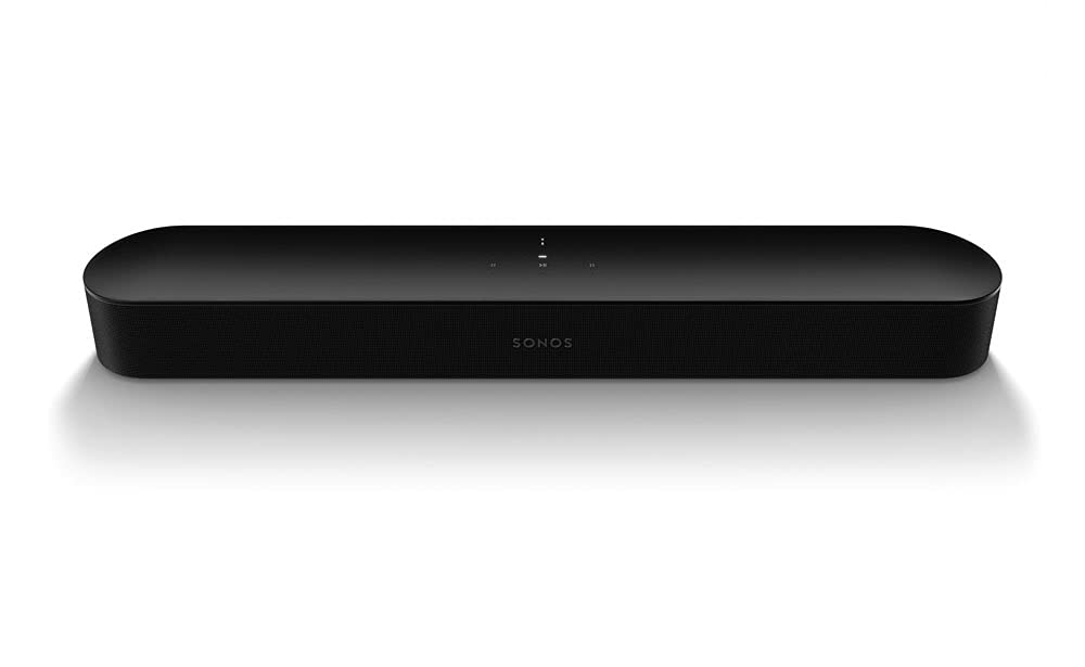 Sonos Beam (Gen 2) - Soundbar - wireless - Ethernet, Fast Ethernet, IEEE 802.11b/g/n/ac, black - BEAM2EU1BLK