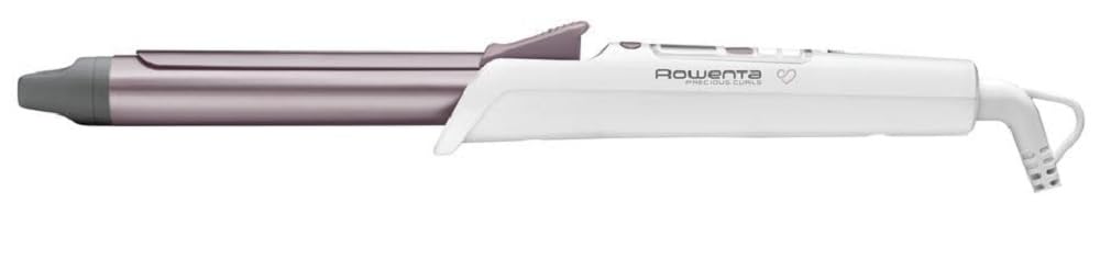 Rowenta CF3460 Premium Care Precious Curls Curling Iron | 3 Care Programs | Built-in Timer for Safe Curling | Clear LCD Display | 25 mm Diameter | Automatic Shut-off - CF3460F0