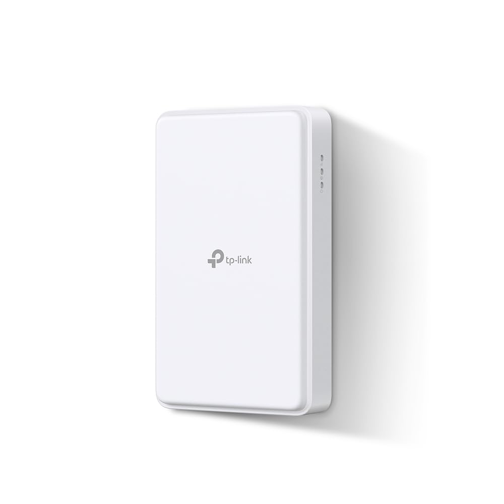 TP-Link NE200-Outdoor 5G LTE Router 𝐨𝐡𝐧𝐞 𝐖𝐋𝐀𝐍, 5G up to 4.67Gbps, 2.5 Gigabit port, weatherproof, for mounting on a pole, wall or window, 802.3at and passive PoE