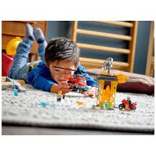 LEGO City Fire Rescue Helicopter 60281 Building Kit; Firefighter Toy and Fun Playset for Kids, New 2021 (212 Pieces) - 6332420