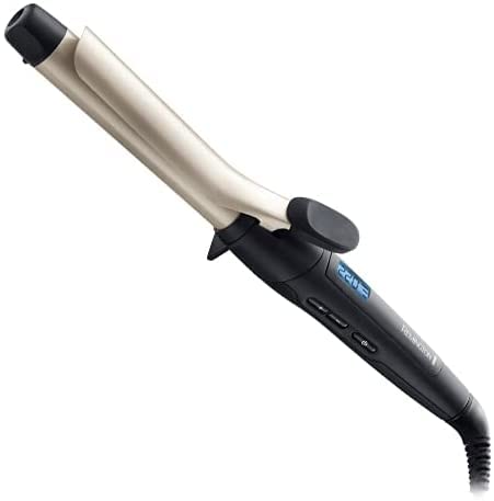 Remington curling iron Pro Soft Curl CI6325, 25 mm, anti-static ceramic tourmaline coating, black/cream | 1 pack