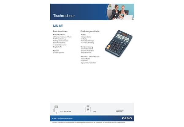 Casio Tischrechner MS-8E