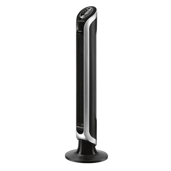 Rowenta VU6670 Eole Infinite, tower fan, timer up to 8 hours, 3 speeds, remote control, automatic shutdown, piano black
