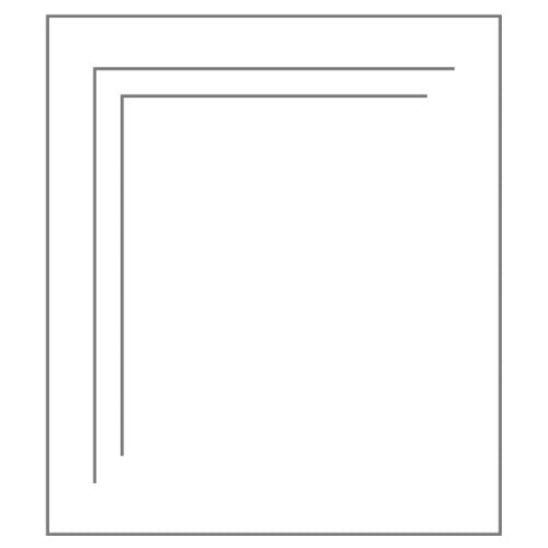 walther design picture frame red 5X 10x15 cm gallery with passe-partout, New Lifestyle plastic frame KV515R