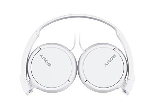 Sony MDR-ZX110AP foldable headset headphones with headset function, with microphone, white - MDRZX110AP/W