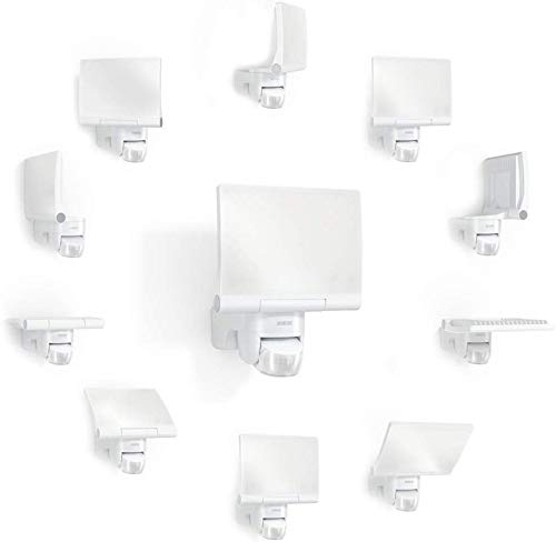 Steinel LED spotlight XLED Home 2 SC Connect, 180° motion detector, 13.8 W, 1550 lm, floodlight, fully swiveling, 3000 K, black - 065447