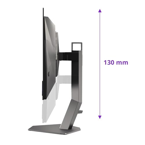 AOC AG276QZD2 27-inch WQHD USB Hub Gaming Monitor, 280Hz, QD-OLED Panel, 0.03ms GtG, Adaptive Sync, HDR400 TB, G-Sync Compatible, height adjustable, speakers, (2560x1440 HDMI 2X 2.1 DP 2X 1.4) Black