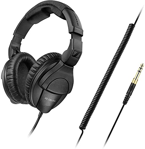 Sennheiser HD 280 PRO Closed Over-Ear DJ & Monitoring Headphones