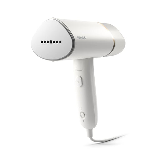 Philips 3000 Series Portable Steamer - 1000W, Compact and Foldable, 120ml Water Tank Constant Steam Output 20g/min, No Ironing Board Required, White (STH3020/10)