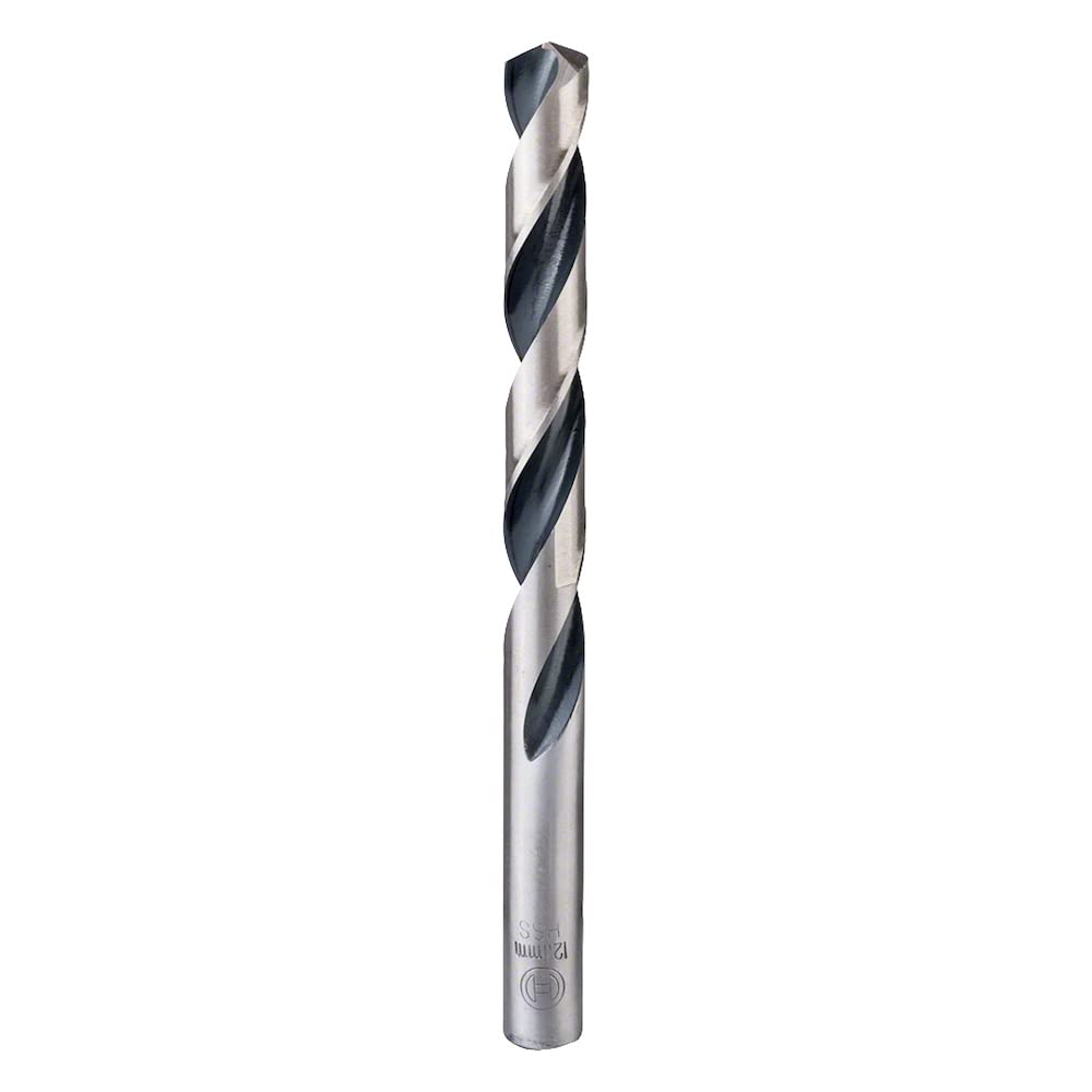Bosch Professional 5 Piece HSS Twist Drill Bit PointTeQ (for Metal, 12.1 x 101 x 151 mm, Accessory for Drill Driver) - 2608577289