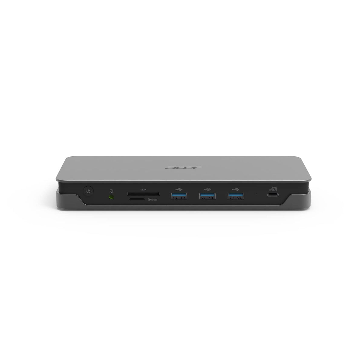 Acer USB C Docking Station USB Type-C Gen 1 Dock ADK230-2xHDMI 2.0, DisplayPort 1.4, USB Type-C 3.1 Gen.1, 3x USB 3.1 Type-A Gen.1, RJ45/LAN, SD card reader, audio connection (also for headset) - GP.DCK11.00W
