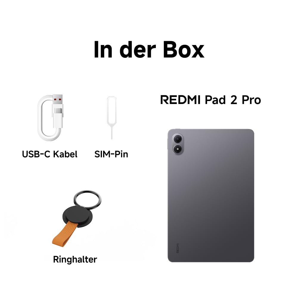 XIAOMI REDMI Pad 2 Pro, 6+128GB, 12.1" 2.5K 120Hz Display, Huge 12,000mAh (typ) Battery, 4nm Processor, Seamless Connectivity, Graphite Gray - VHU6632EU