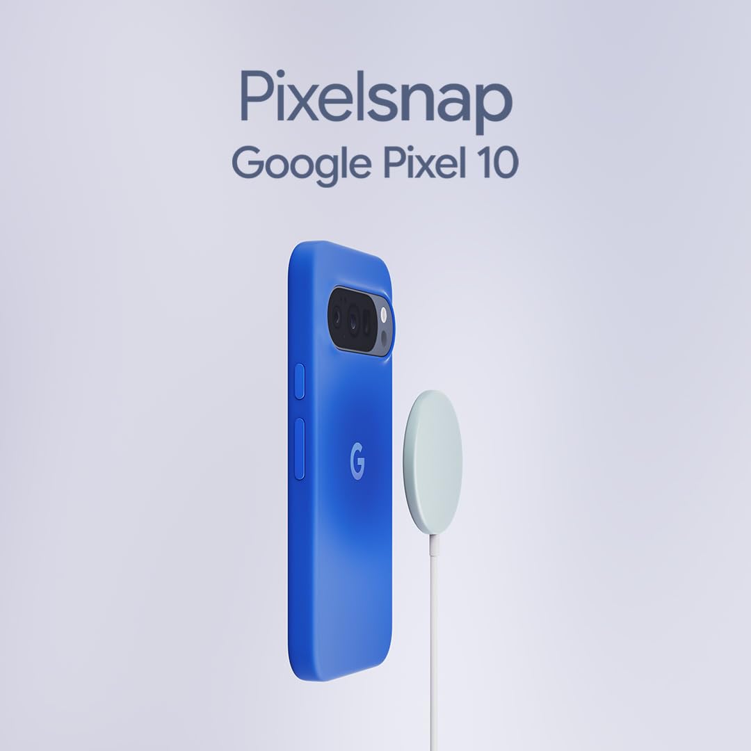 Case with Pixelsnap for Google Pixel 10 & Pixel 10 Pro – Durable Protection – ONE Case for Every Occasion – Obsidian (Made by Google) - GA09835-WW