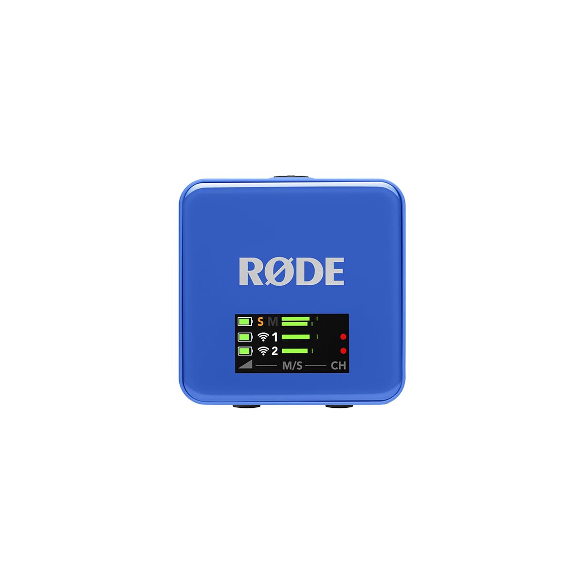 RØDE Wireless GO (Gen 3) – Compact wireless microphone – Crystal clear sound, 32-bit float recording, automatic level control, for phones, cameras, and computers (Cobalt Blue) - WIGOGEN3COB