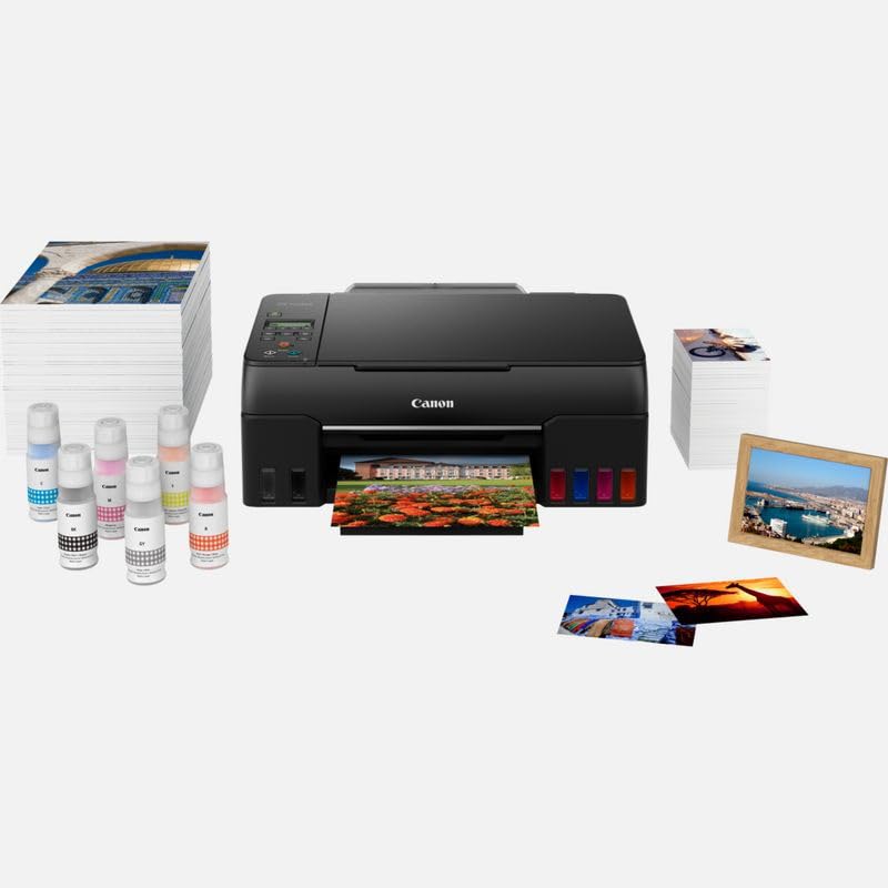 Canon PIXMA G650 Ink Tank Photo Printer A4, WLAN, Scanning & Copying - 4620C006