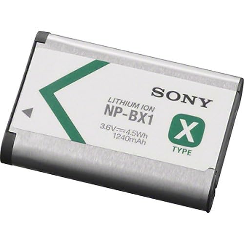 Sony NP-BX1 original battery for compact cameras, vloggers & RX/ZV-1/HX/WX cameras - lithium-ion, high capacity, long running time - NPBX1.CE