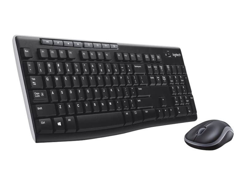 Logitech MK270 Wireless Set with Keyboard and Mouse for Windows - 920-004509