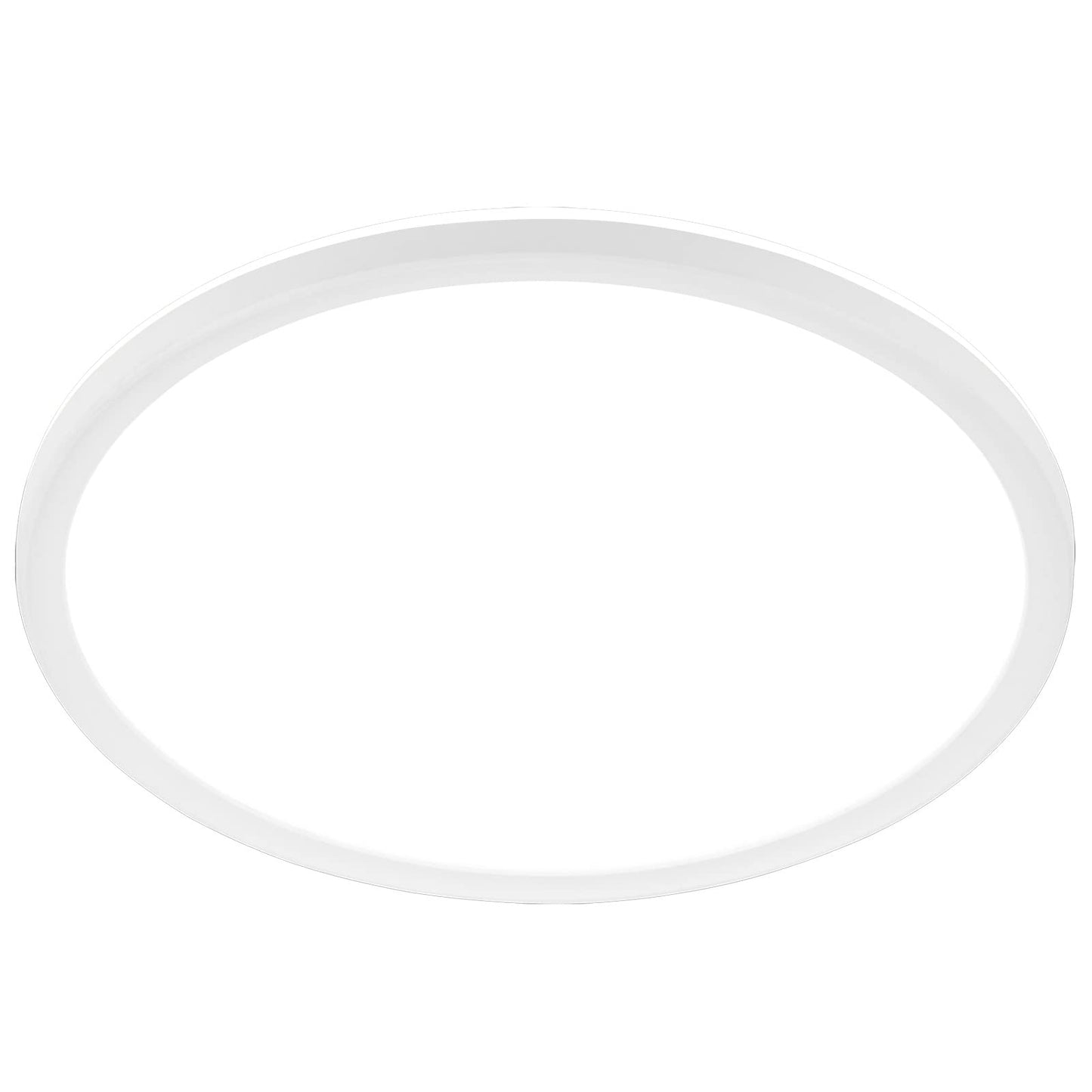 BRILONER - LED ceiling lamp with indirect light, flat, neutral white light color, lamp, ceiling light, living room lamp, LED panel, kitchen lamp, ceiling lighting, hallway, 48x3 cm, white - 3428-016