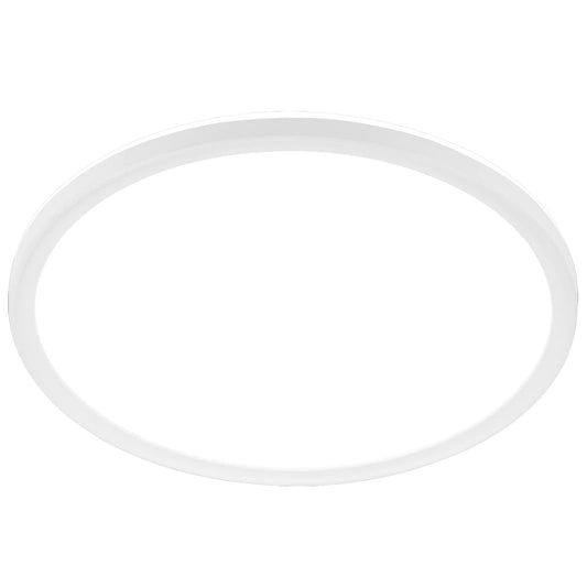 BRILONER - LED ceiling lamp with indirect light, flat, neutral white light color, lamp, ceiling light, living room lamp, LED panel, kitchen lamp, ceiling lighting, hallway, 48x3 cm, white - 3428-016