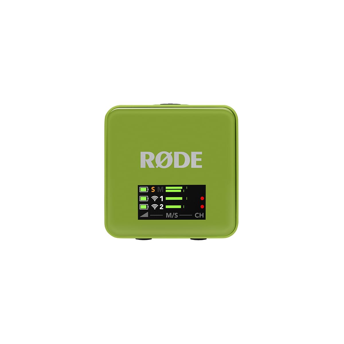 RØDE Wireless GO (Gen 3) – Compact wireless microphone – Crystal clear sound, 32-bit float recording, automatic level control, for phones, cameras, and computers (Green) - WIGOGEN3GRE