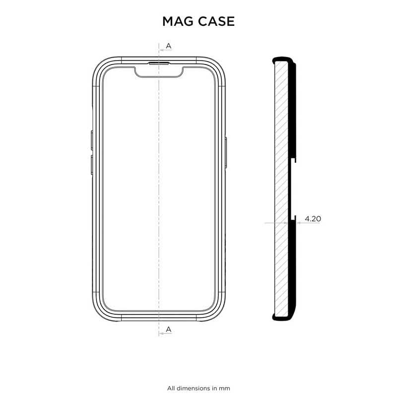 QUAD LOCK MAG case for iPhone 13 Pro - QMC-IP13MP