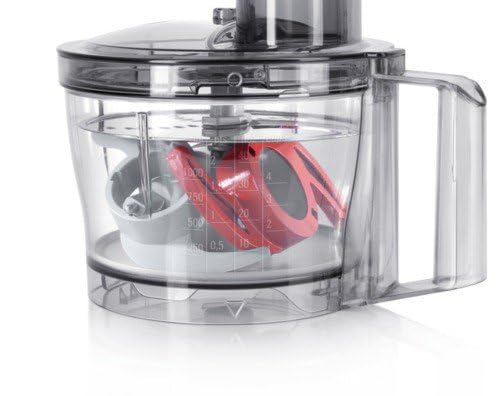 Bosch Compact Kitchen Machine MultiTalent 3, 20 functions, mixing bowl 2.3 L, universal knife, cutting-grating-turning disc, whipping disc (for cream), filling aid, lid, 800 W, white, MCM3100W