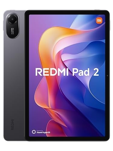 Xiaomi Redmi Pad 2 Tablet 4+256GB, 11 inch 2.5K Display, 9000 mAh, Gray