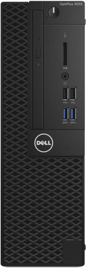 DELL Optiplex 3050 SFF Desktop Computer, Intel Core i5-7500, 8GB RAM, 256GB SSD, WiFi, Bluetooth, QWERTY Keyboard, Windows 11 Pro (Refurbished)