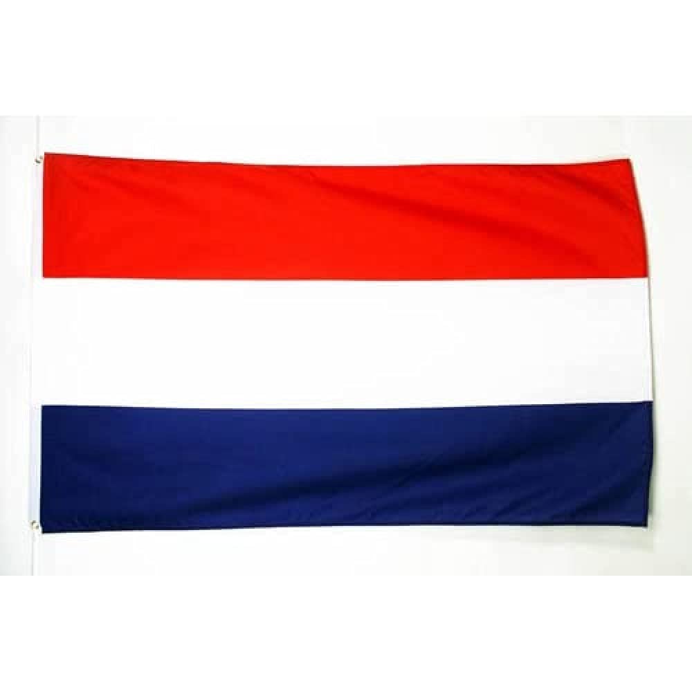 AZ FLAG - Netherlands Flag - 250x150 cm - Large Dutch Flag 100% Polyester with Brass Eyelets - 300g - K_160