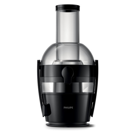 Philips 3000 Series Juicer - 800W Power, QuickClean Technology, XL 75mm Filling Shaft, 2L Juice Capacity, Easy to Assemble & Rinse, Fresh Juice without Pulp (HR1856/70)
