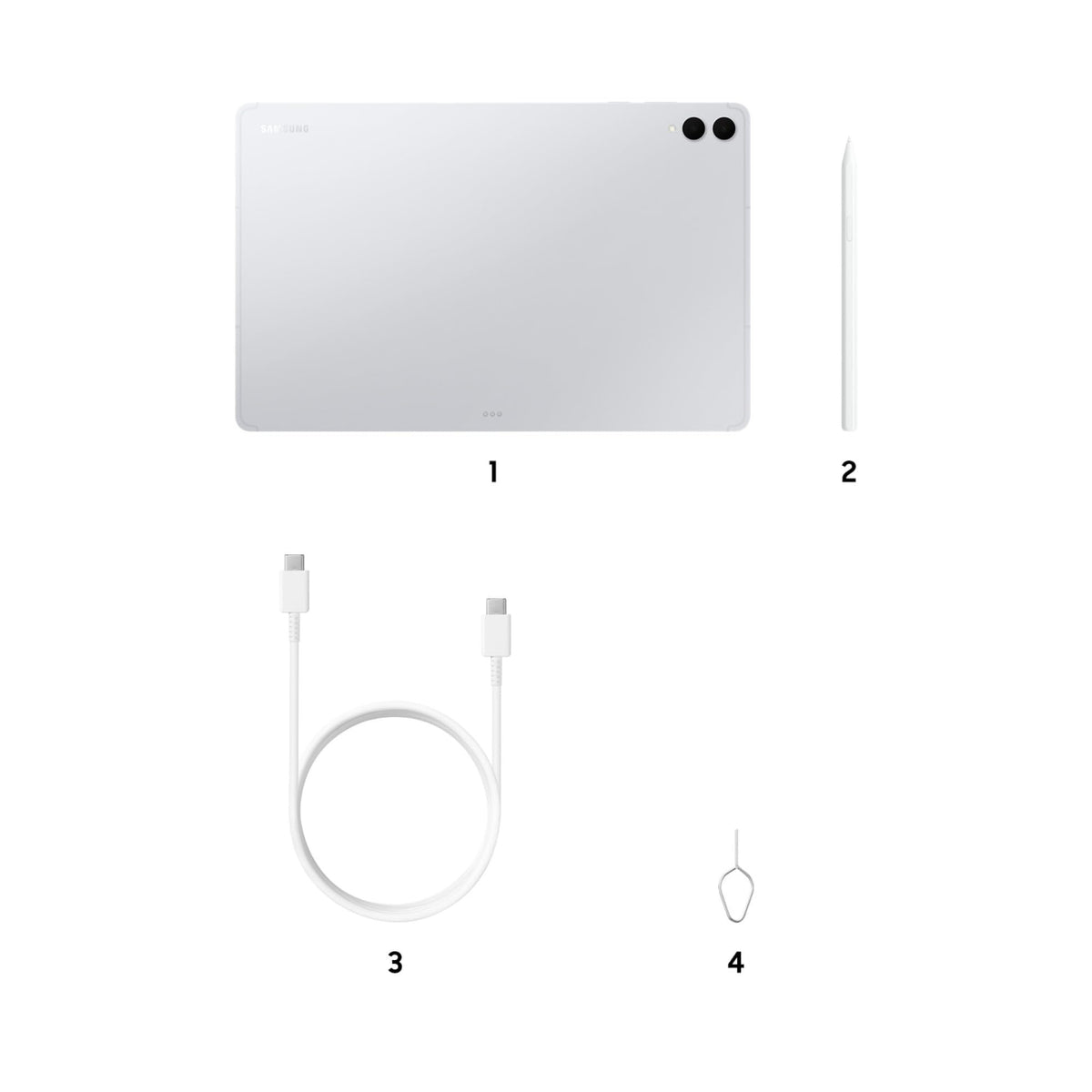 Samsung Galaxy Tab S11 Ultra, tablet AI, Wi-Fi, design ușor, instrumente versatile de inteligență artificială, DeX, 1 TB stocare, 16 GB RAM, autonomie lungă a bateriei, argintiu, 3 ani garanție a producătorului [Exclusiv pe Amazon] - SM-X930NZSTEUB